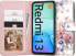 Tech-Protect TECH-PROTECT WALLET XIAOMI REDMI 13 BLOSSOM FLOWER