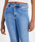 ფოტო #4 პროდუქტის Juniors' Mid-Rise Straight-Leg Jeans