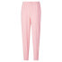 Фото #1 товара Puma Fit Branded Fleece Joggers Womens Pink Casual Athletic Bottoms 52385162