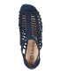 ფოტო #7 პროდუქტის Women's Holden Block Heeled Strappy Sandals
