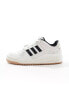 adidas Originals Forum Low CL trainers in white and black