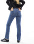 Фото #20 товара ASOS DESIGN Hourglass mid rise straight jean in mid blue