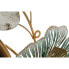 Фото #6 товара Настенное зеркало DKD Home Decor 101 x 7 x 69 cm Стеклянный Позолоченный Металл Зеленый Лист растения