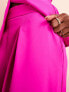 Фото #9 товара ASOS LUXE tailored wide leg trousers in hot pink