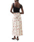 ფოტო #2 პროდუქტის Women's Floramour Ennis Satin Skirt