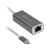 Фото #1 товара SilverStone SST-EP13C - Gigabit Ethernet Netzwerk-Adapter von USB 3.1 Typ C - grau