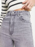 Фото #3 товара Bershka high waist skinny jean in grey