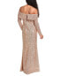 Фото #2 товара Rene Ruiz Sequined Gown Women's