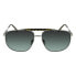 Men's Sunglasses Lacoste S Yellow Silver Habana