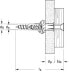 Фото #4 товара Дюбель универсальный Fischer UX 10 x 60 R S/20 - Нейлоновый - Серый - 6 см - 1 см - 9 см - 2 см