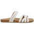 Фото #1 товара COCONUTS by Matisse Zurie Slide Womens White Casual Sandals ZURIE-100