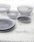 Фото #2 товара La Jolla Glass Cereal Bowls, Set of 4