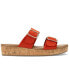 Фото #2 товара Women's Temppestt Slip-On Buckled Wedge Sandals, Created for Macy's