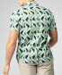 Men's Art Deco Print Short Sleeve Shirt