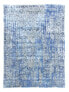 Designer Teppich - 302 x 235 cm - blau