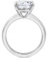 ფოტო #3 პროდუქტის Certified Lab Grown Diamond Solitaire Engagement Ring (4 ct. t.w.) in 14k Gold