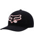 ფოტო #1 პროდუქტის Men's Black Racing Brushed Snapback Hat