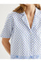 Фото #5 товара Пижама Koton Short-Sleeve Buttoned-Collar Cotton