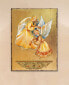 Фото #1 товара Angels Watching Over You Gold-Tone Plated Wooden Block, 8" x 6"