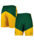 ფოტო #1 პროდუქტის Men's Green, Gold Baylor Bears Performance Player Shorts