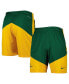 ფოტო #2 პროდუქტის Men's Green, Gold Baylor Bears Performance Player Shorts