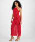 ფოტო #3 პროდუქტის Women's Sleeveless Carmen Maxi Dress