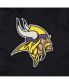 Фото #2 товара Свитшот женский JH Design черный Minnesota Vikings Plus Size Full-Snap - куртка