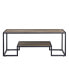 Фото #3 товара Idella Coffee Table, Rustic Oak & Black Finish