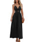 ფოტო #1 პროდუქტის Women's Front Twist & Keyhole Maxi Beach Dress