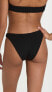 Solid & Striped 281893 Women's Bikini Bottoms, Blackout/Marshmallow, Size Small