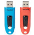 Фото #1 товара Ultra - 64 GB - USB Type-A - 3.0 - 130 MB/s - Slide - Blue - Red