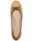 Фото #4 товара Women's Abigail C Raffia Ballet Flats