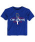 Toddler Boys and Girls Royal Texas Rangers 2023 World Series Champions Logo T-shirt