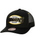 Фото #2 товара Men's Black Boston Bruins Team Seal Trucker Snapback Hat