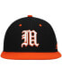 Фото #3 товара Men's Black and Orange Miami Hurricanes On-Field Baseball Fitted Hat