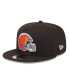 Men's Brown Cleveland Browns 2024 NFL Draft 9FIFTY Snapback Hat Коричневый - фото #3