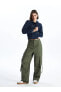 Фото #2 товара LCW Vision Kadın Standart Fit Düz Paraşüt Pantolon