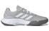 Фото #2 товара adidas Gamecourt 2.0 耐磨防滑网球鞋 冷灰色 / Обувь спортивная Adidas Gamecourt 2.0 GW2992