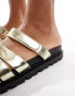 Simmi London Adelle sandal in gold