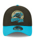 Фото #4 товара Men's Black, Blue Carolina Panthers 2022 Salute To Service 39THIRTY Flex Hat