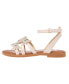 Фото #12 товара Big Girl's Strappy Sandal with Rhinestone Butterfly Appliques Polyurethane Sandals