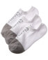 Stems Set Of 3 Cushion No-Show Sock Women's Os