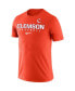 ფოტო #3 პროდუქტის Men's Orange Clemson Tigers Baseball Legend Performance T-shirt