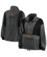 ფოტო #1 პროდუქტის Women's Charcoal New York Mets Packable Half-Zip Jacket