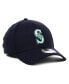 Бейсболка растяжимая New Era Seattle Mariners MLB Team Classic 39THIRTY Синий, L/XL - фото #2