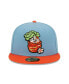 Фото #4 товара Men's Light Blue Montgomery Biscuits Montgomery Kimchi Theme Night 59FIFTY Fitted Hat