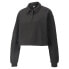 Фото #3 товара Puma Infuse Fashion Polo Sweatshirt Womens Black 53342401
