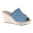 Фото #2 товара Diba True Go Party Espadrille Womens Blue Dress Sandals 50639-400