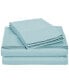 Фото #2 товара University 4 Piece Light Blue Solid Twin Xl Sheet Set