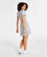 ფოტო #5 პროდუქტის Women's Delray Floral-Print V-Neck Mini Dress